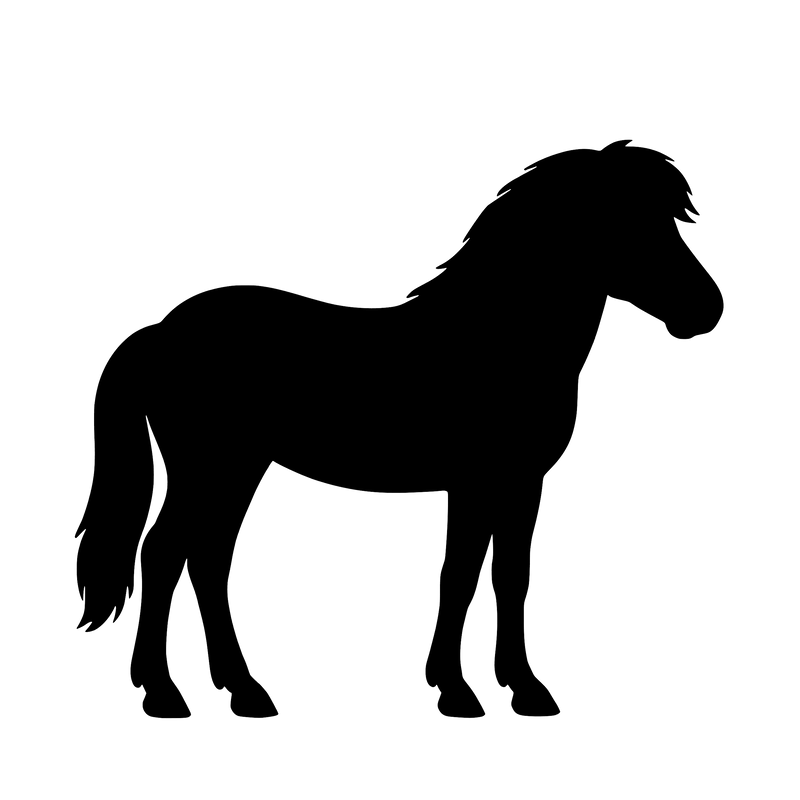 Icelandic Horse – Single Motif Sticker