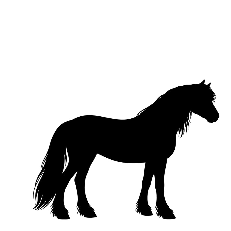 Fell Pony – Single Motif Sticker