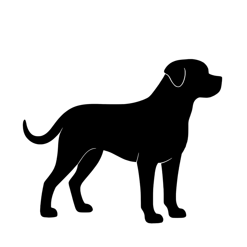 Rottweiler – Single Motif Sticker