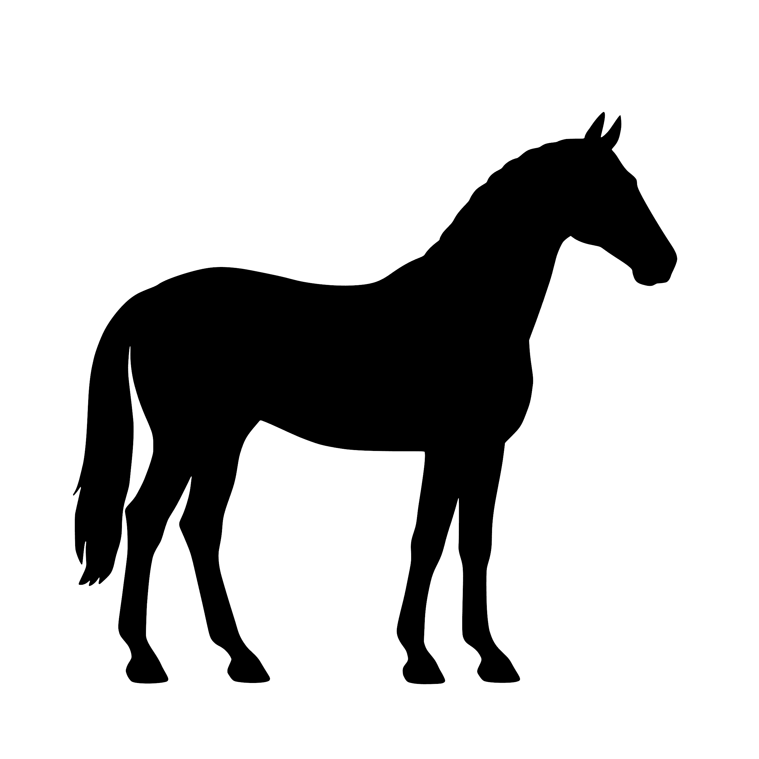 Danish Warmblood – Single Motif Sticker