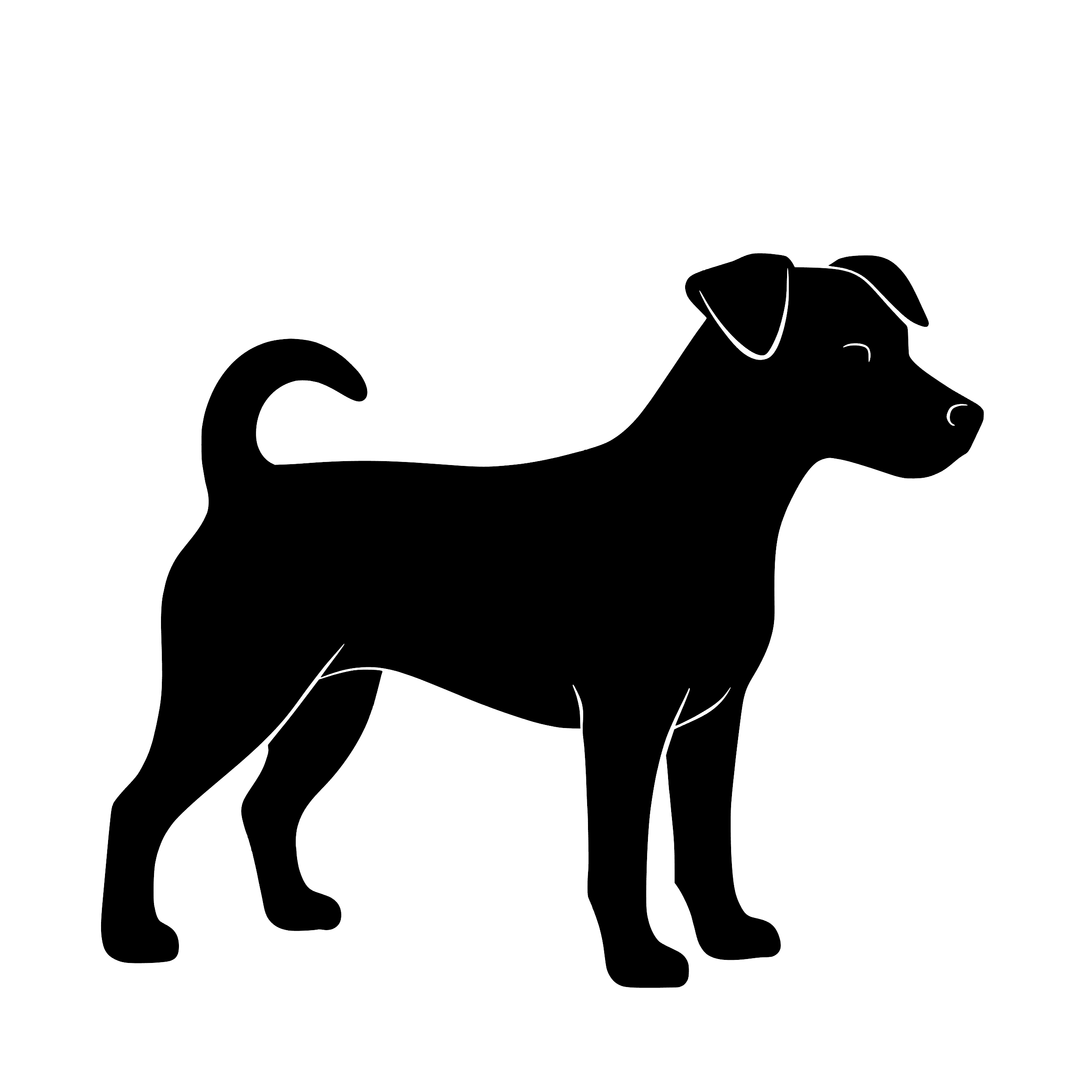 Danish-Swedish Farmdog – Single Motif Sticker