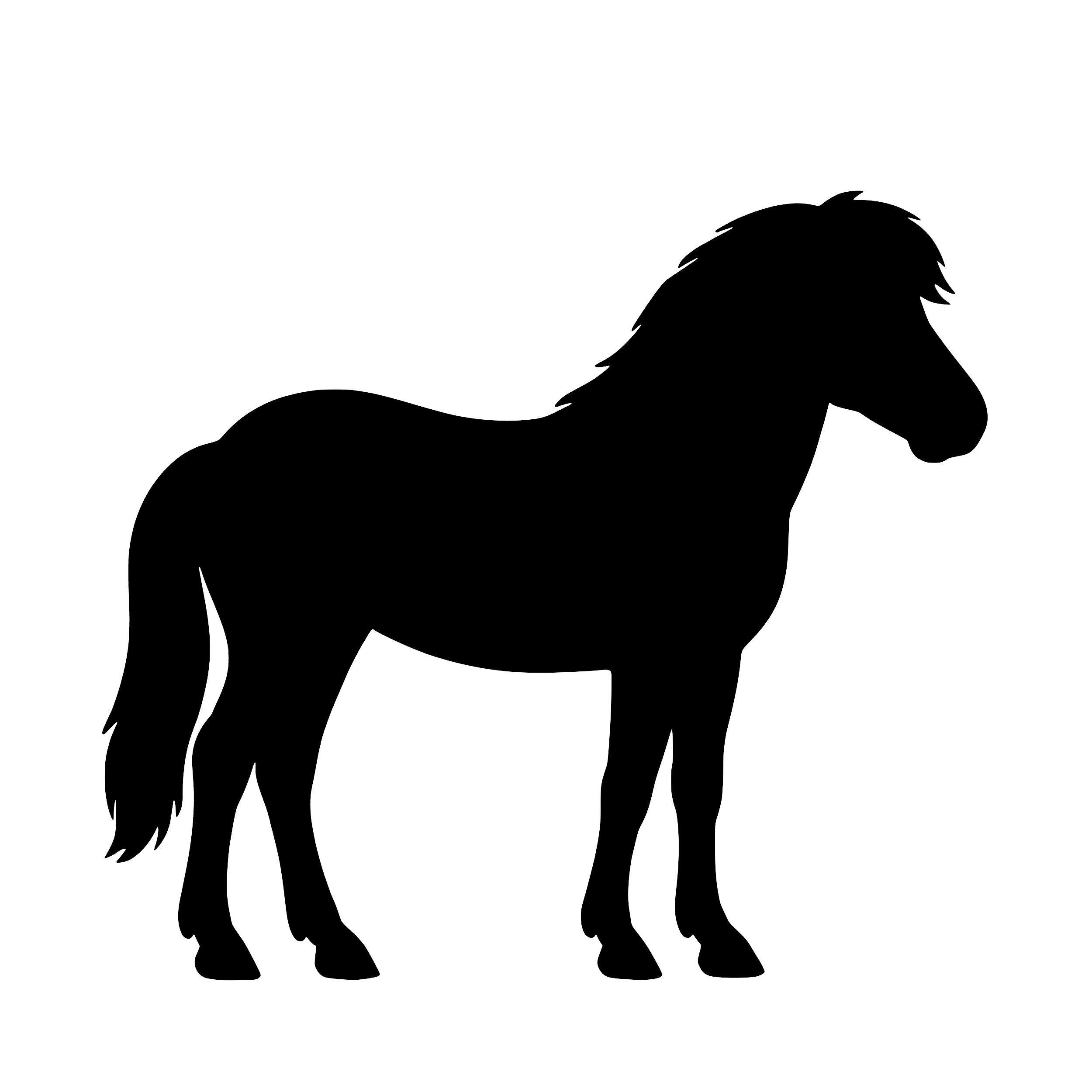 Icelandic Horse – Single Motif Sticker