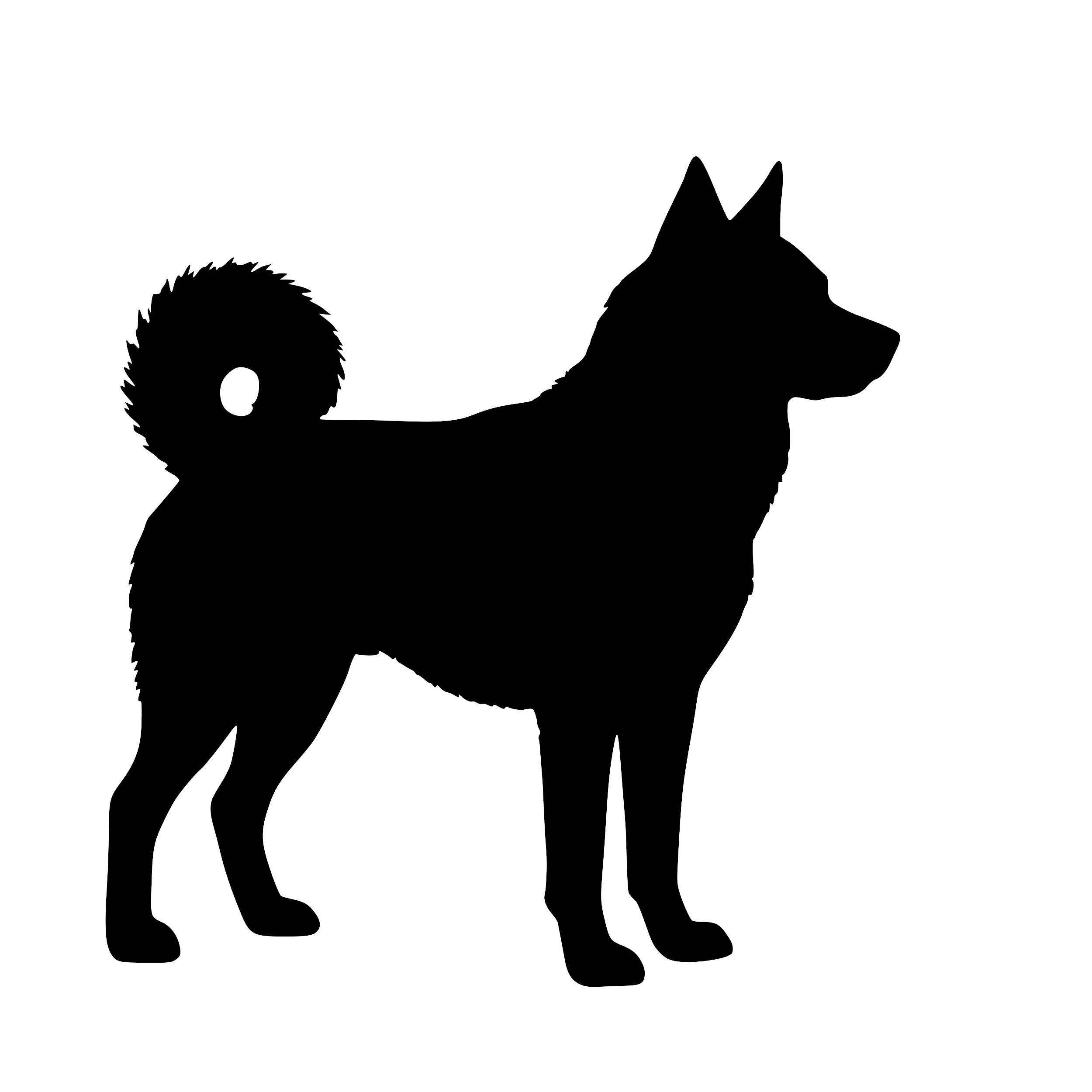 Jämthund – Single Motif Sticker