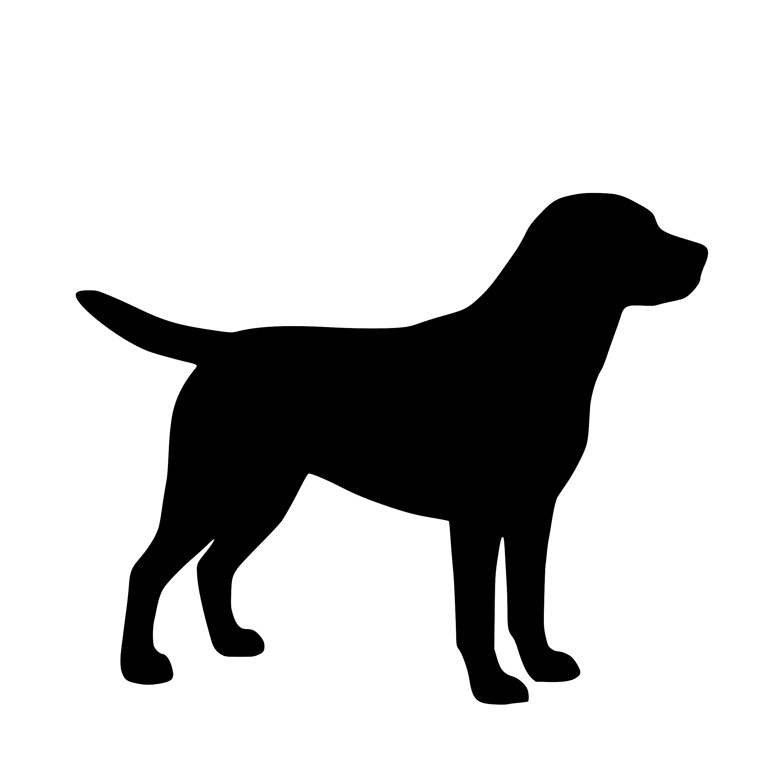 Labrador Retriever – Single Motif Sticker