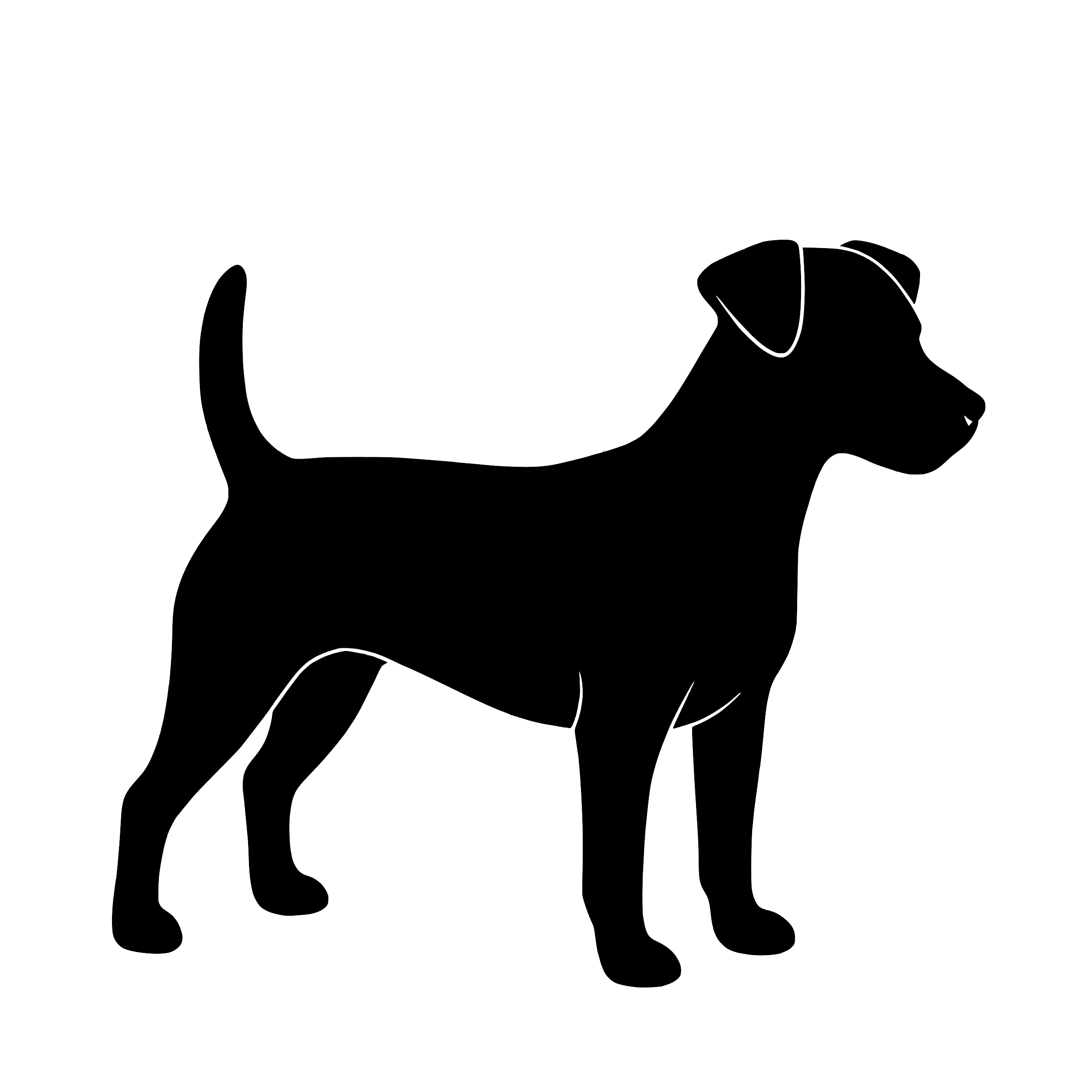 Russell Terrier – Single Motif Sticker