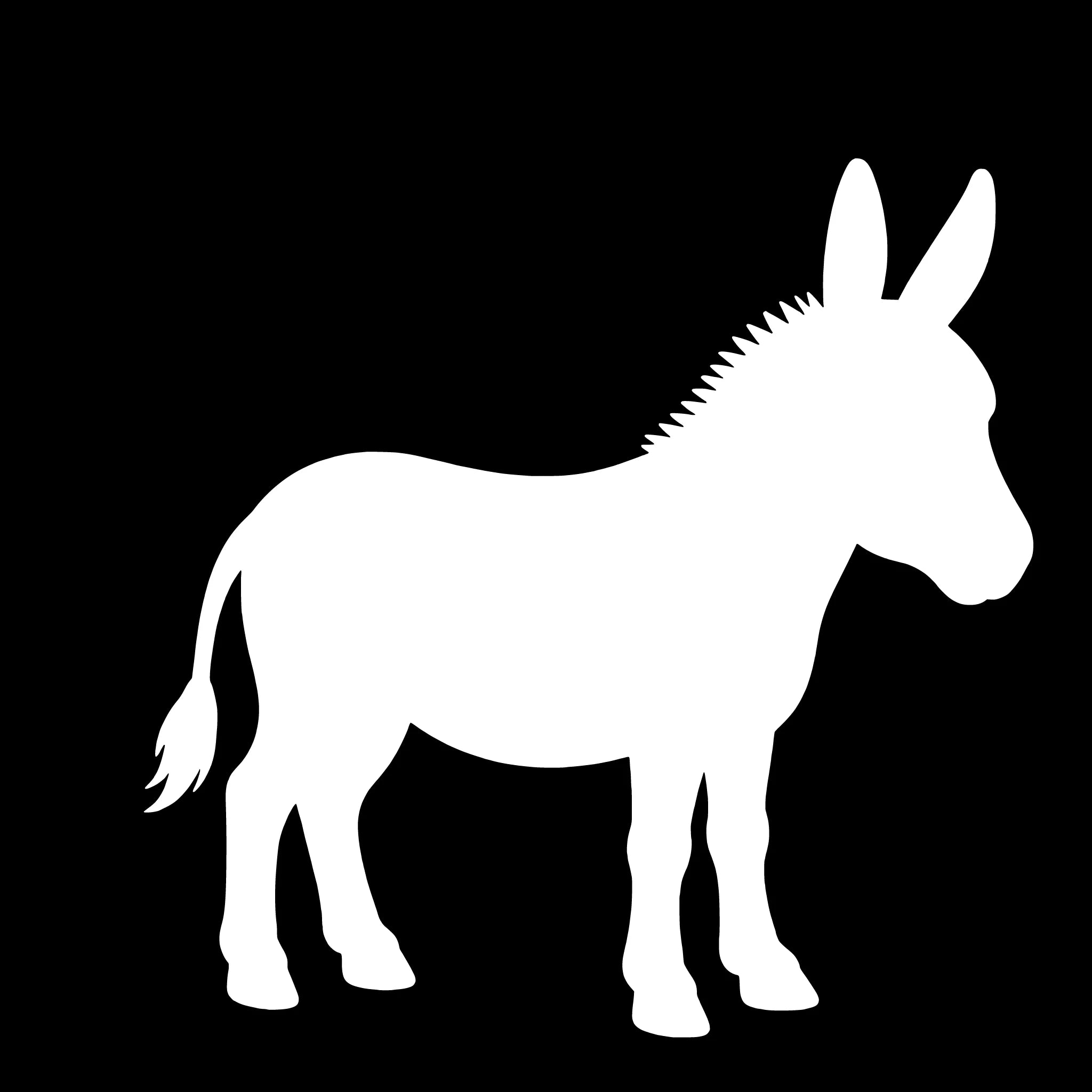 Donkey – Single Motif Sticker