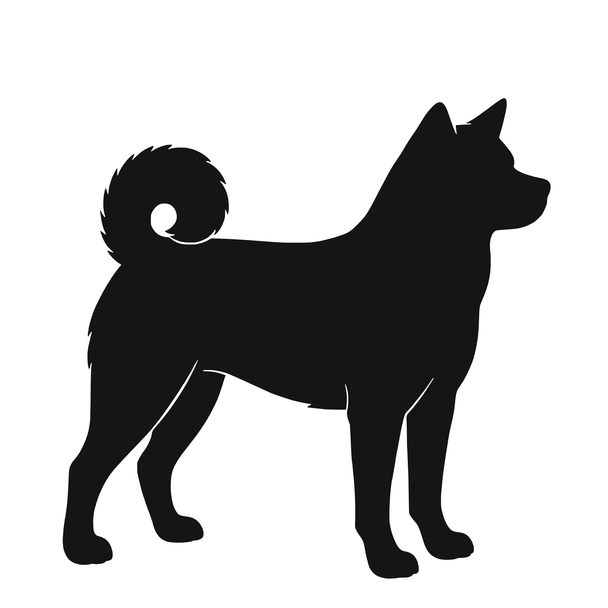 Akita – Single Motif Sticker