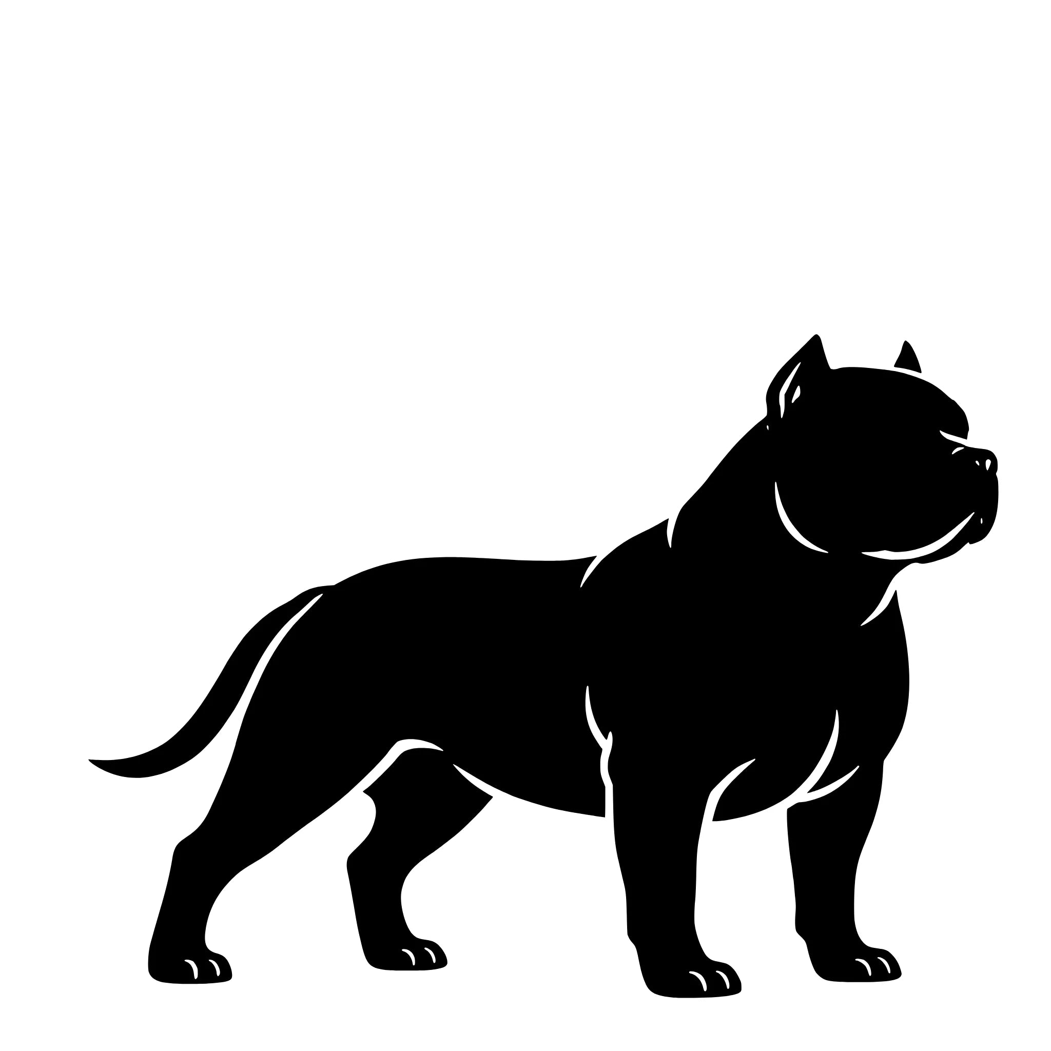 American Bully– Single Motif Sticker