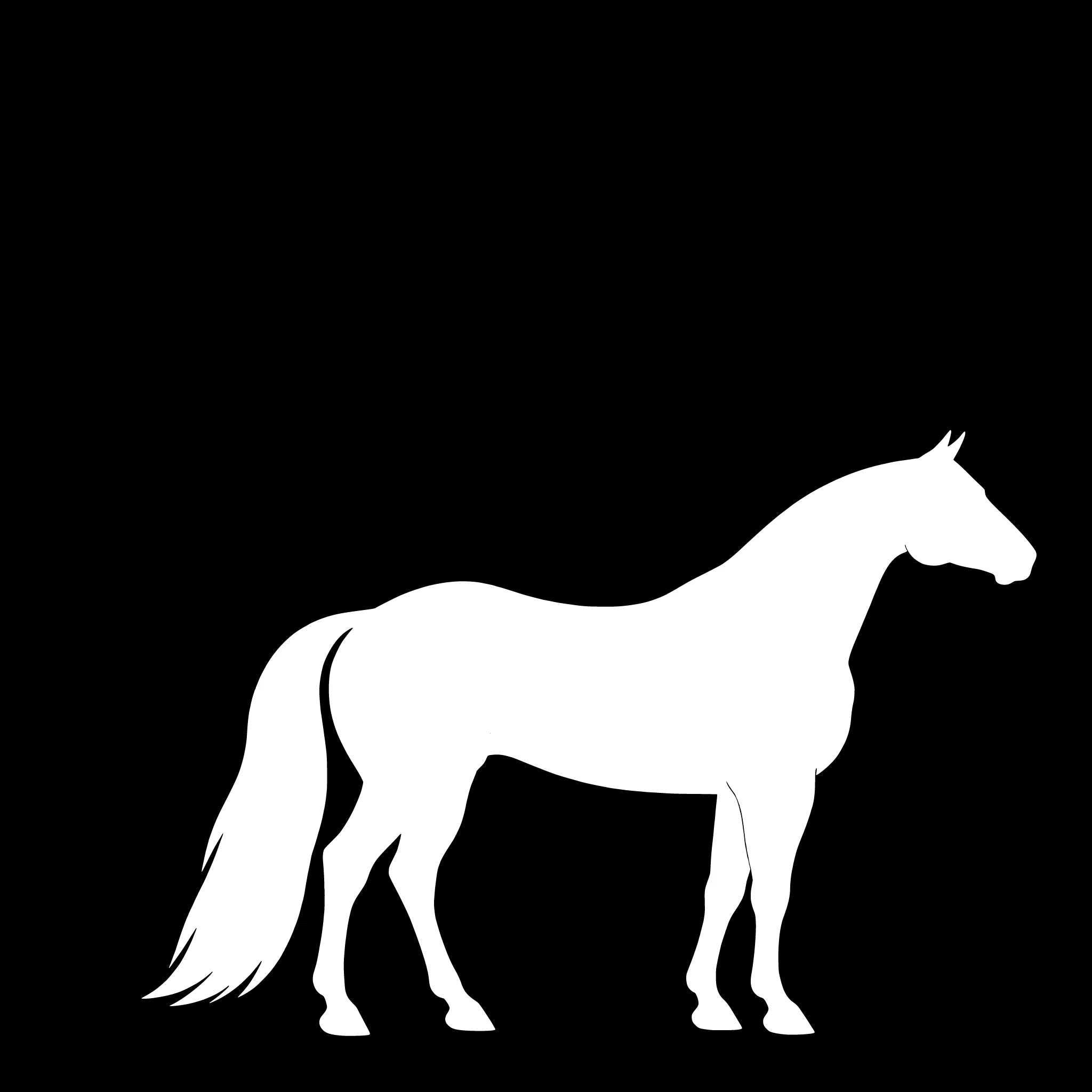 American Quarter Horse – Single Motif Sticker