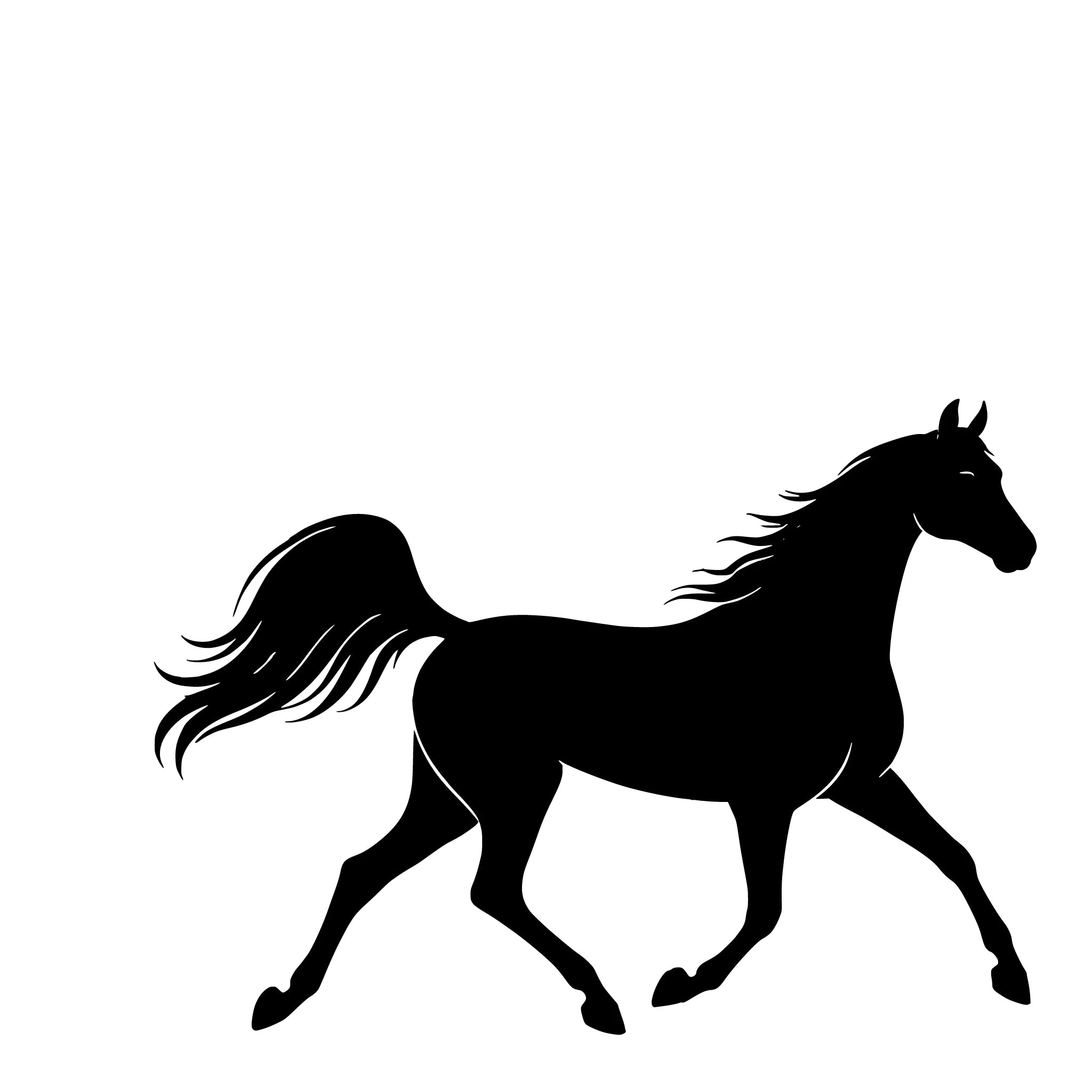 Arabian Horse – Single Motif Sticker