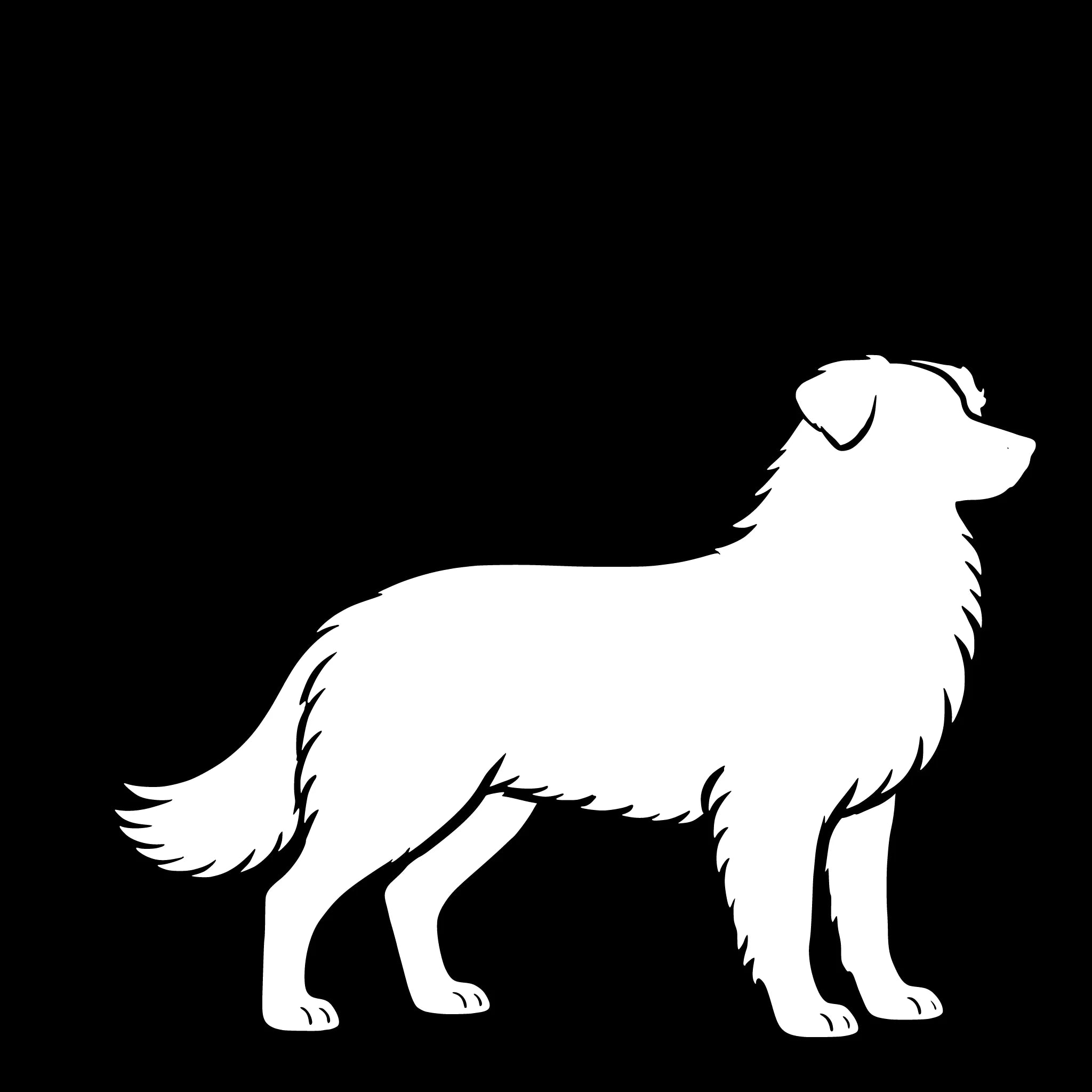 Australian Shepherd – Single Motif Sticker
