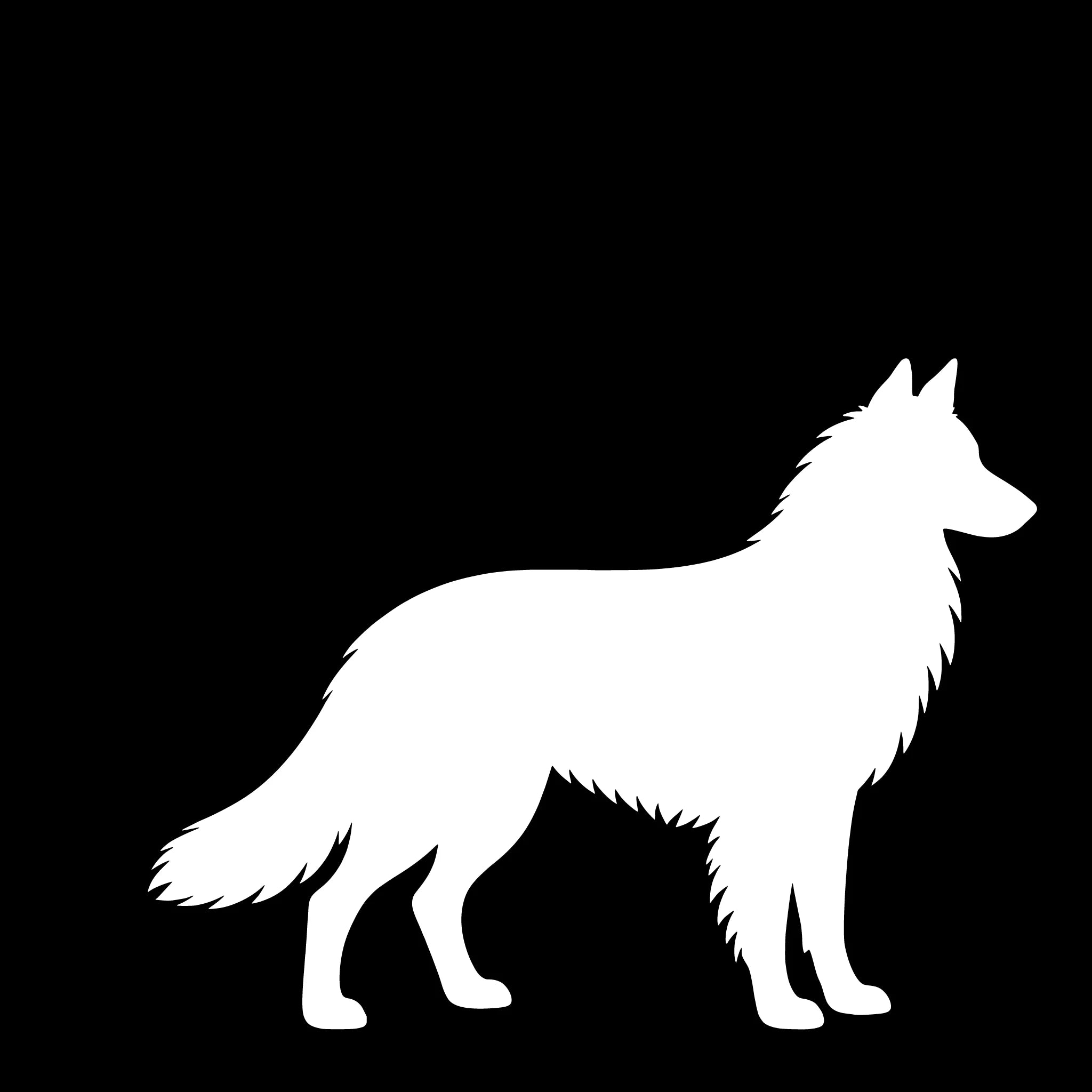 Belgian Shepherd (Tervuren) – Single Motif Sticker