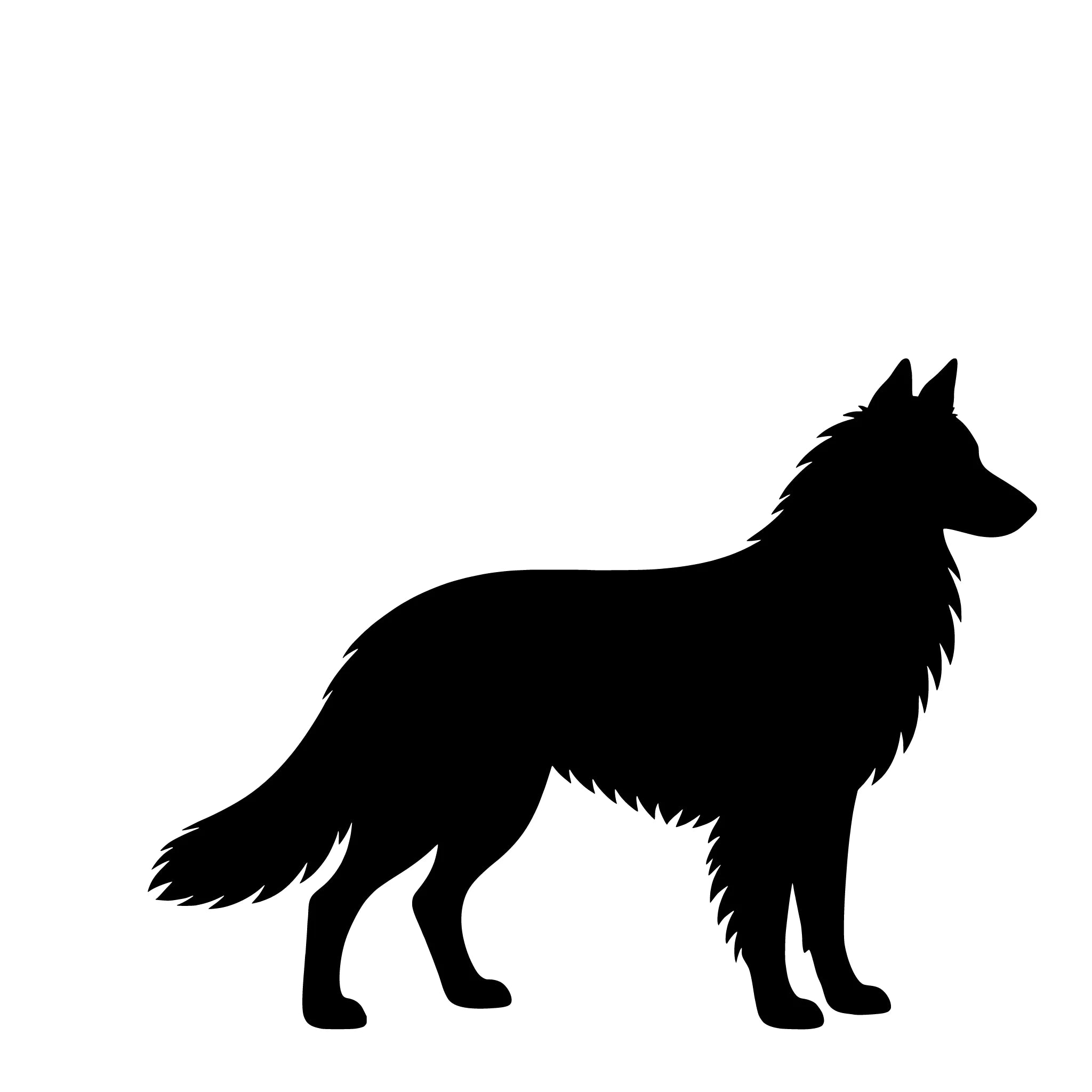 Belgian Shepherd (Tervuren) – Single Motif Sticker