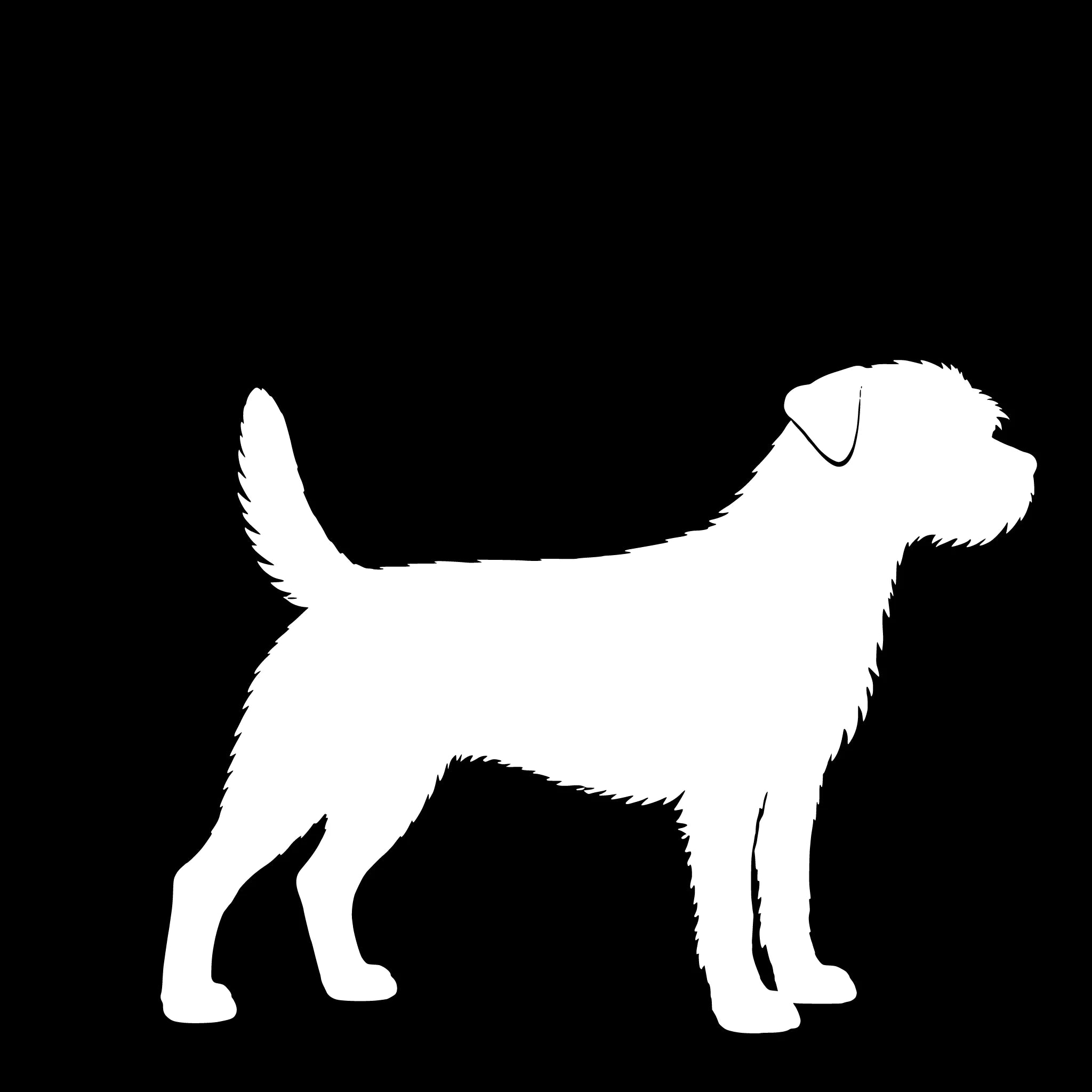Border Terrier – Single Motif Sticker
