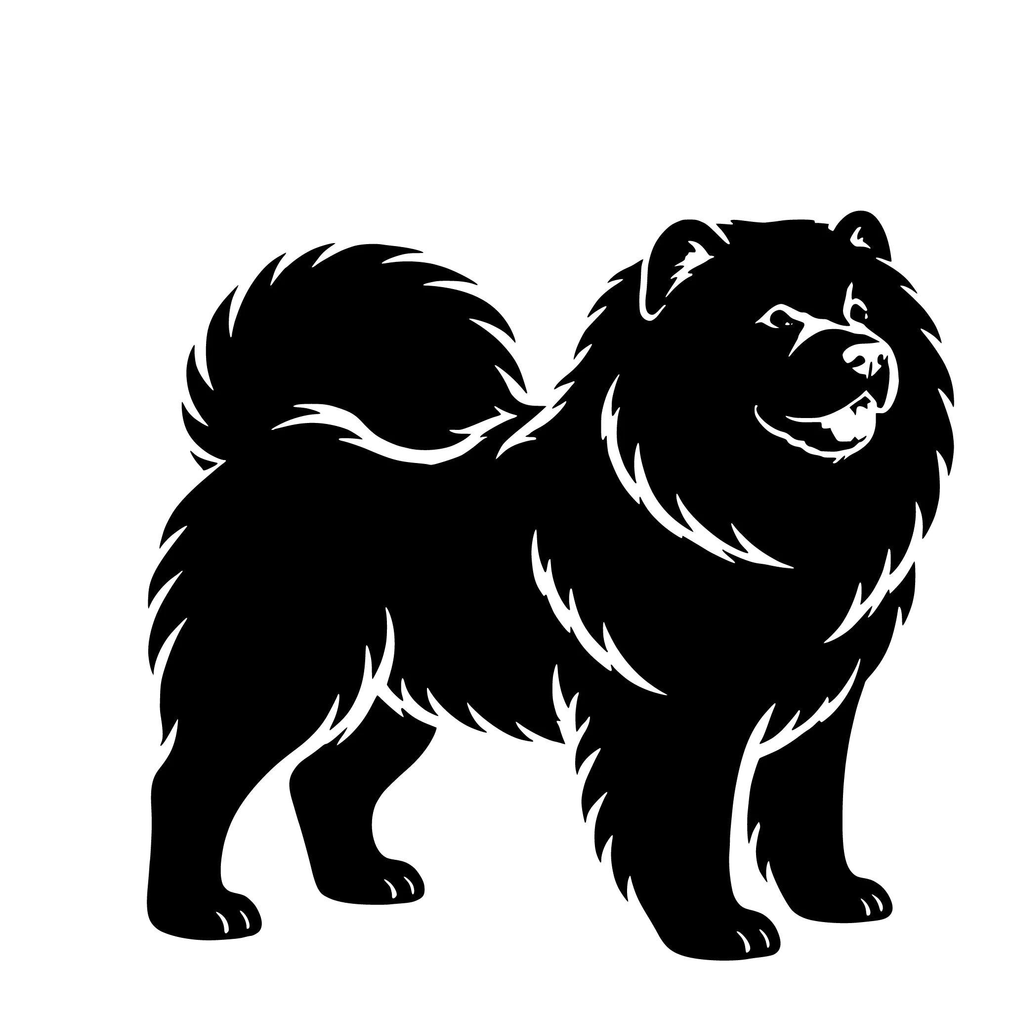 Chow-chow – Single Motif Sticker