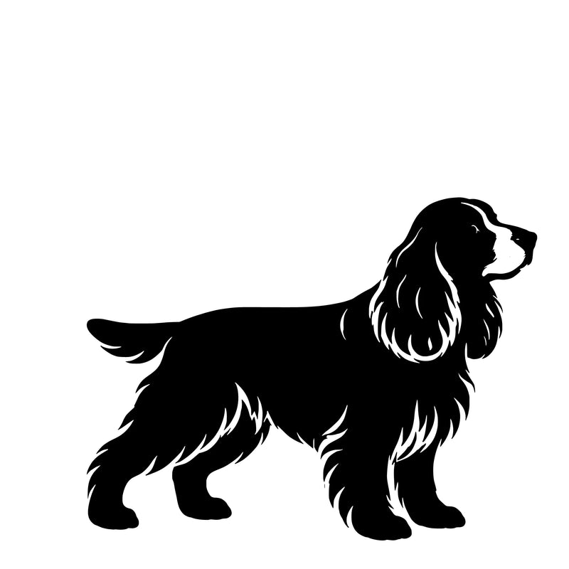 Cocker Spaniel – Single Motif Sticker