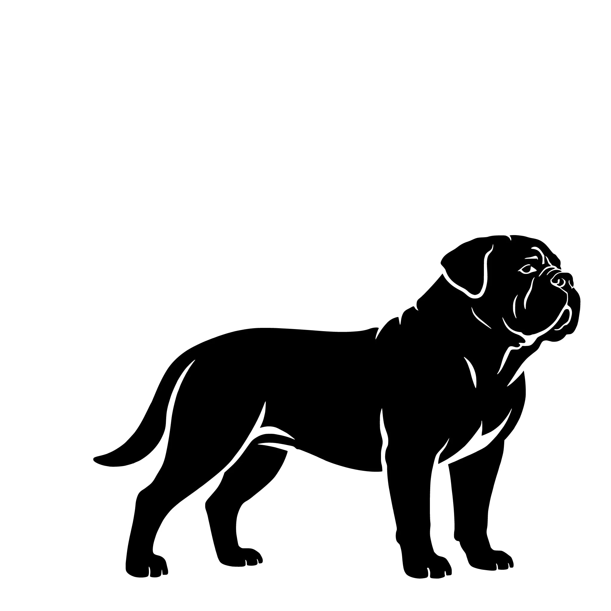  Dogue de Bordeaux – Single Motif Sticker