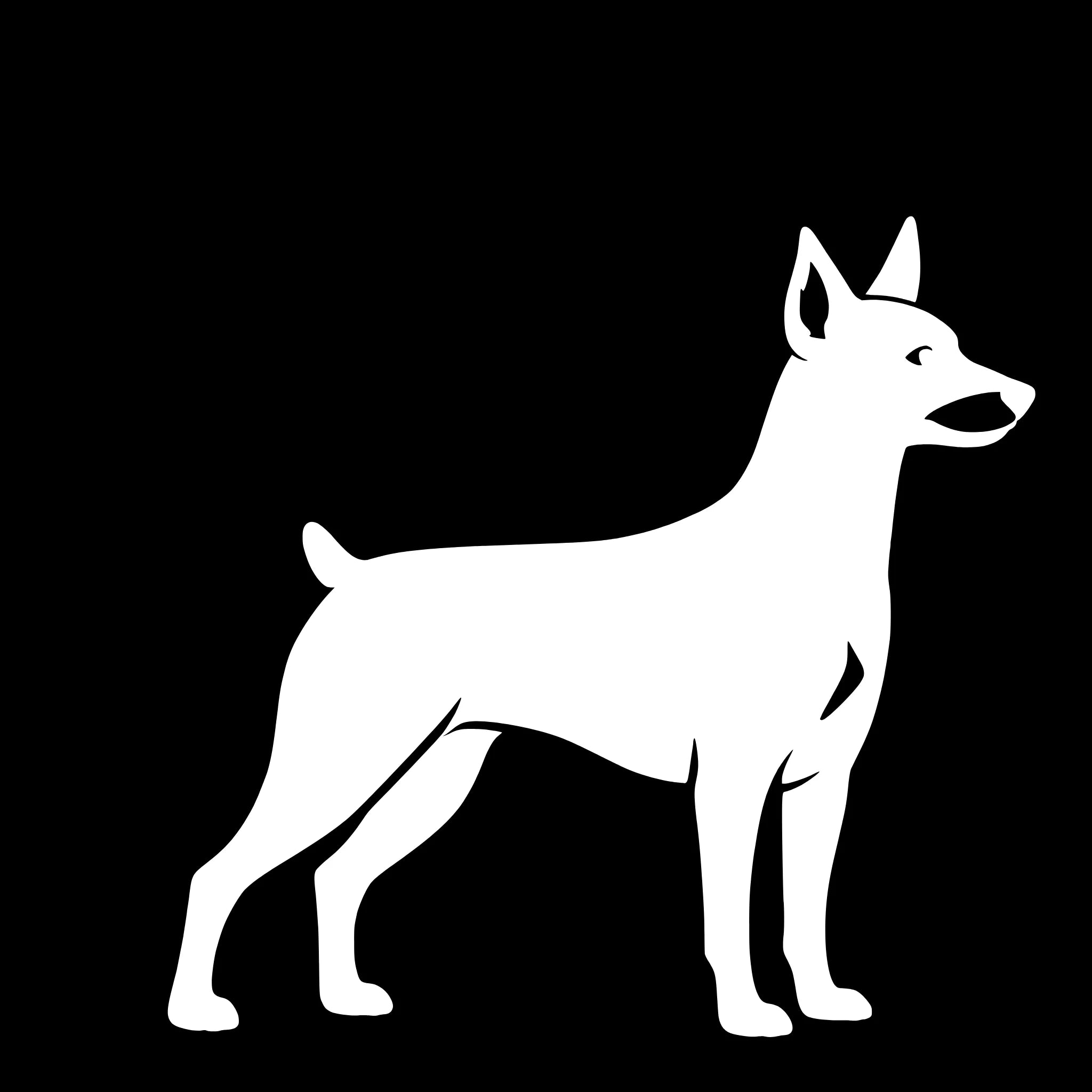 Miniature Pinscher – Single Motif Sticker