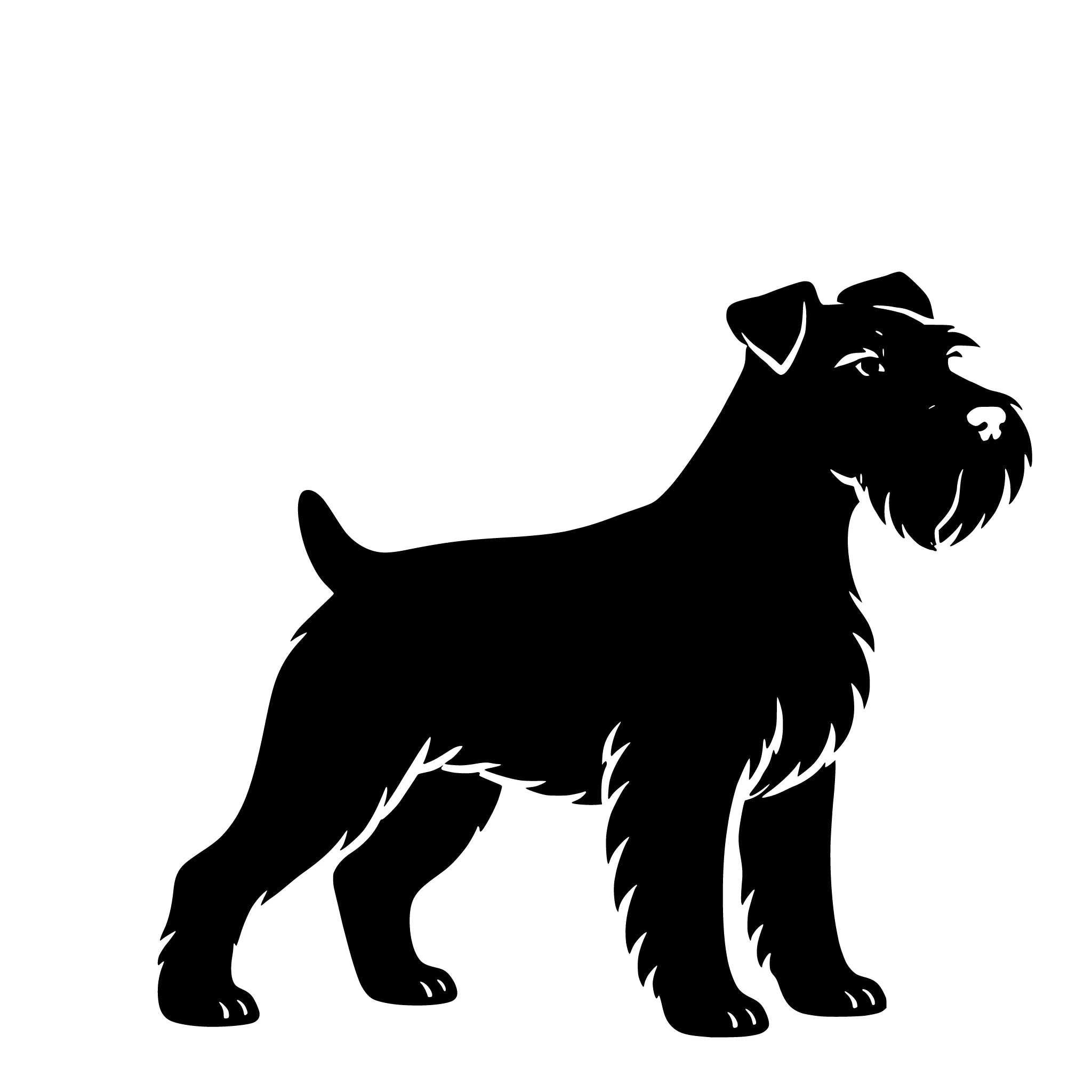 Miniature Schnauzer – Single Motif Sticker