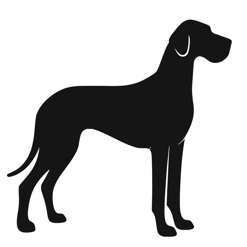 Granddanois  – Single Motif Sticker