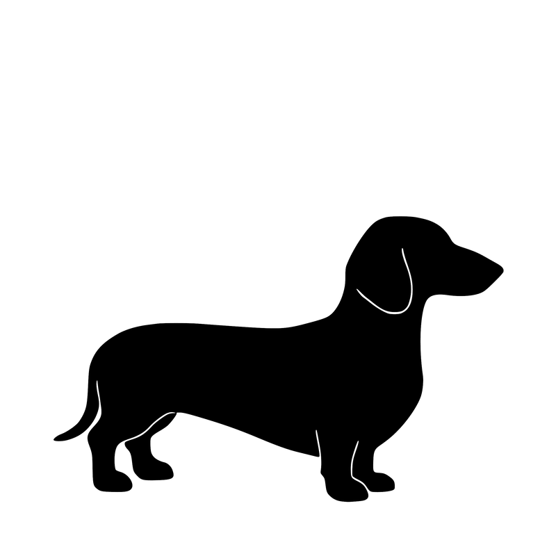 Dachshund – Single Motif Sticker