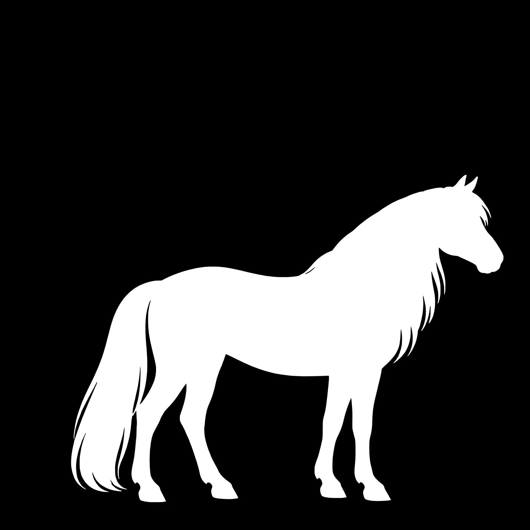 Haflinger – Single Motif Sticker
