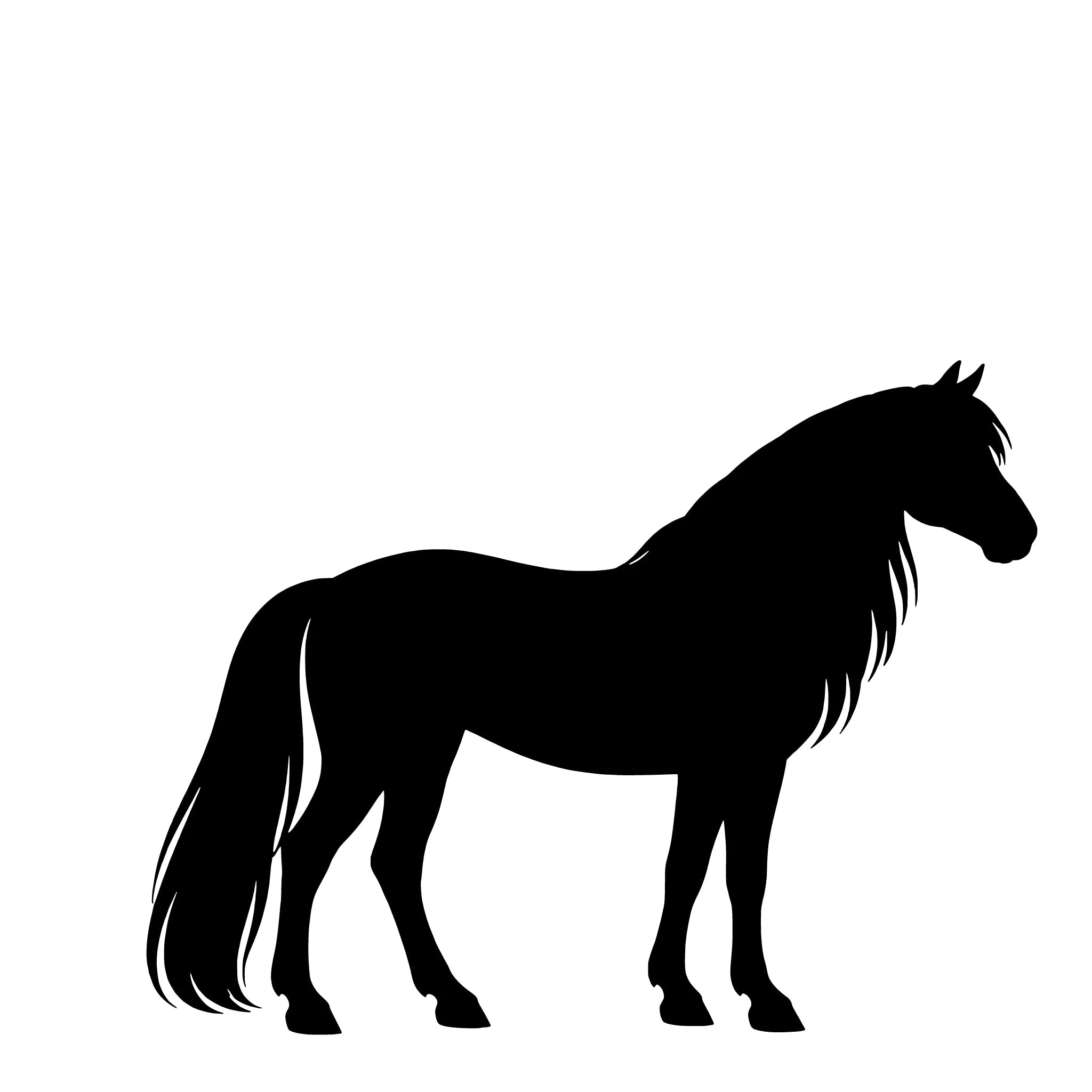Haflinger – Single Motif Sticker