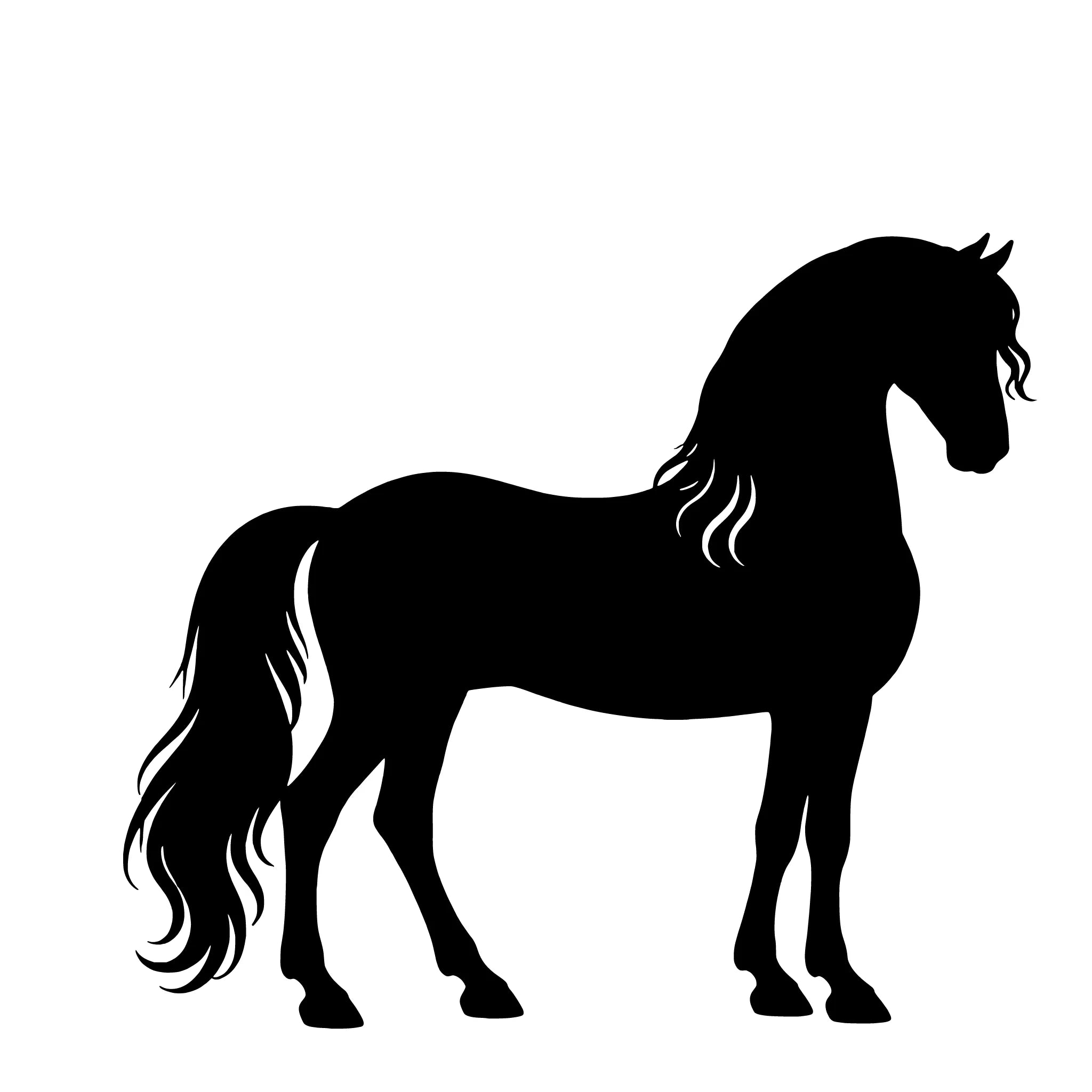 PRE / Andalusian – Single Motif Sticker