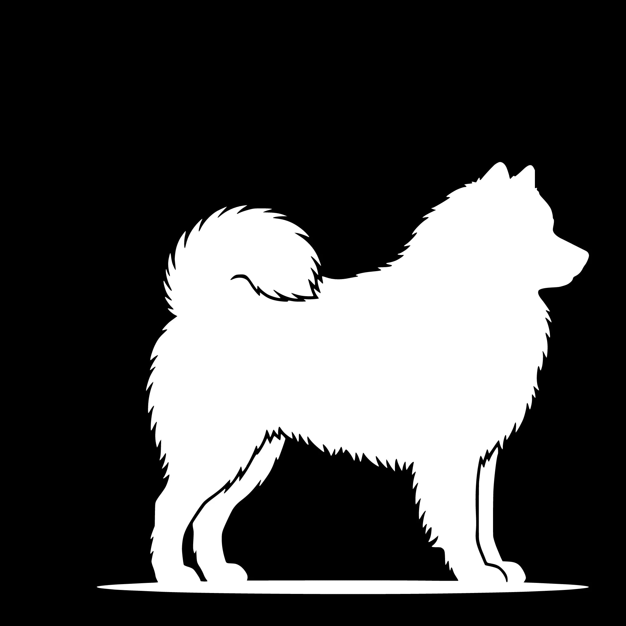 Samoyed – Single Motif Sticker