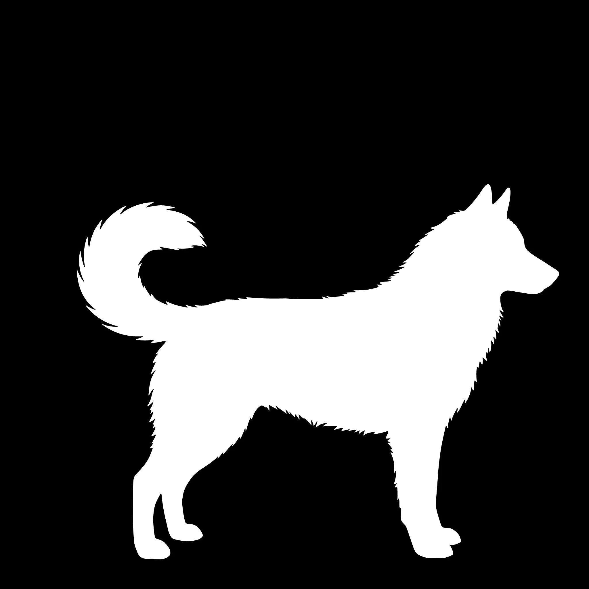 Siberian Husky – Single Motif Sticker