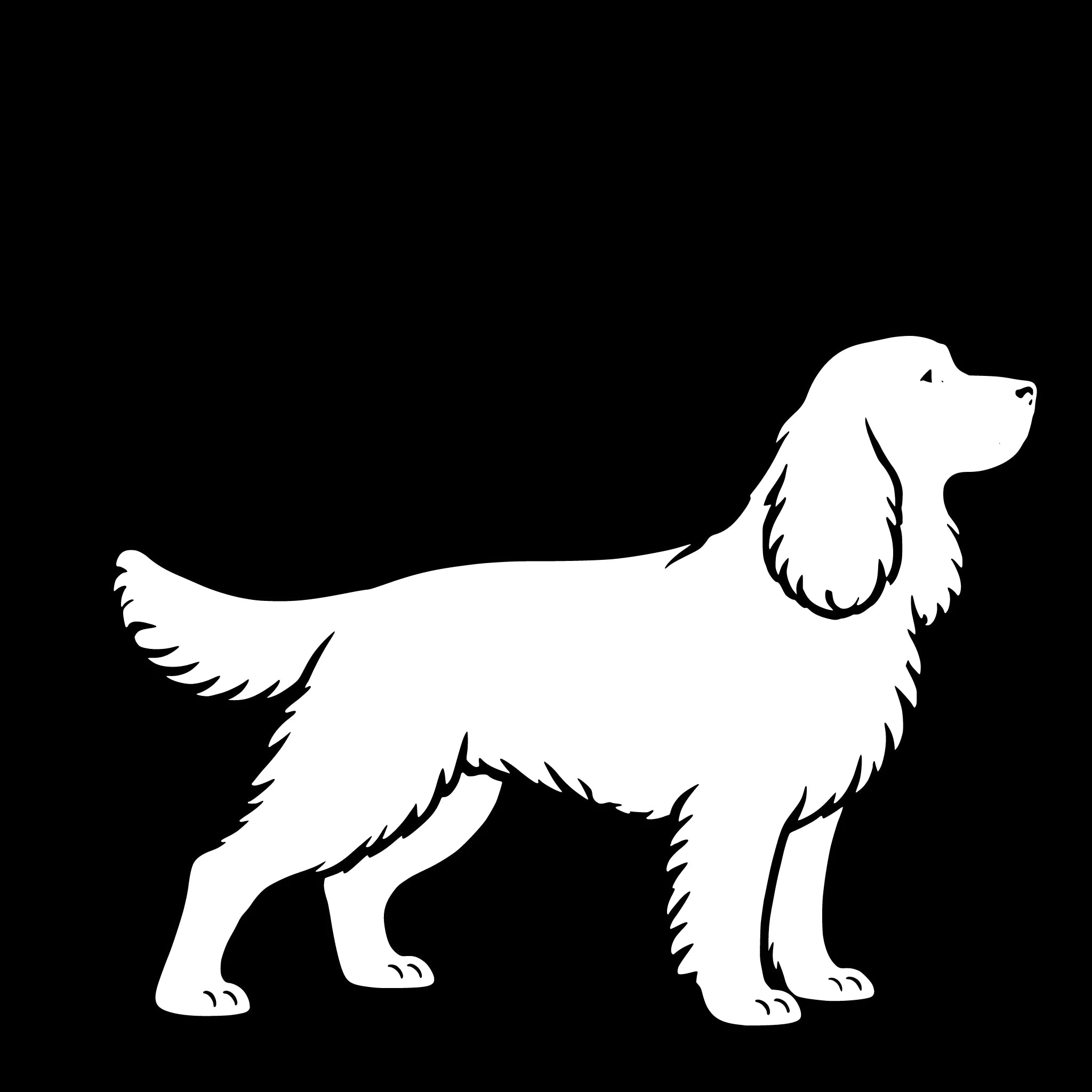 Springer spaniel – Single Motif Sticker