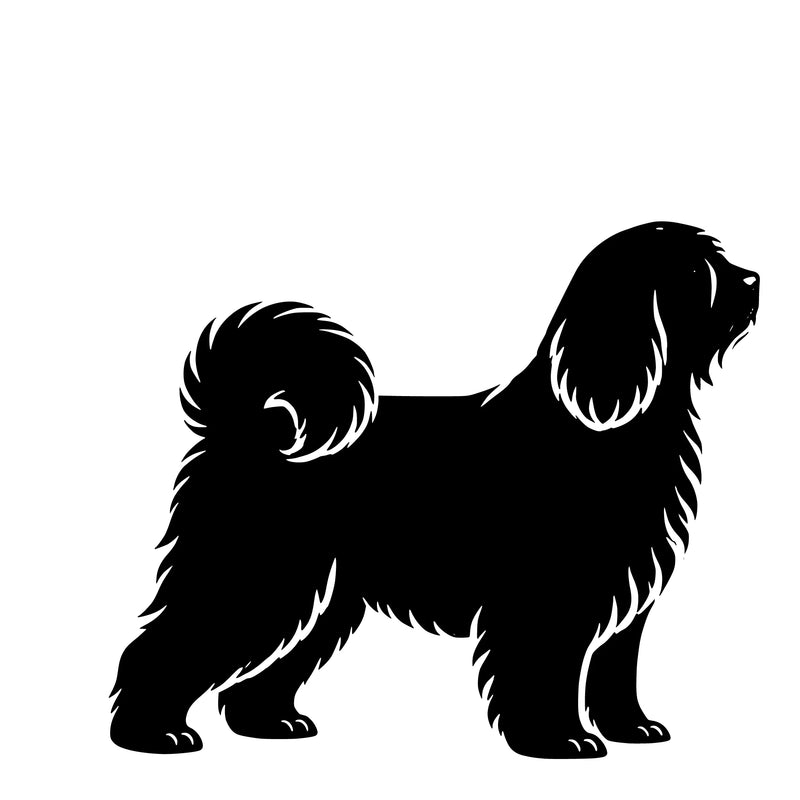 Tibetan Terrier – Single Motif Sticker