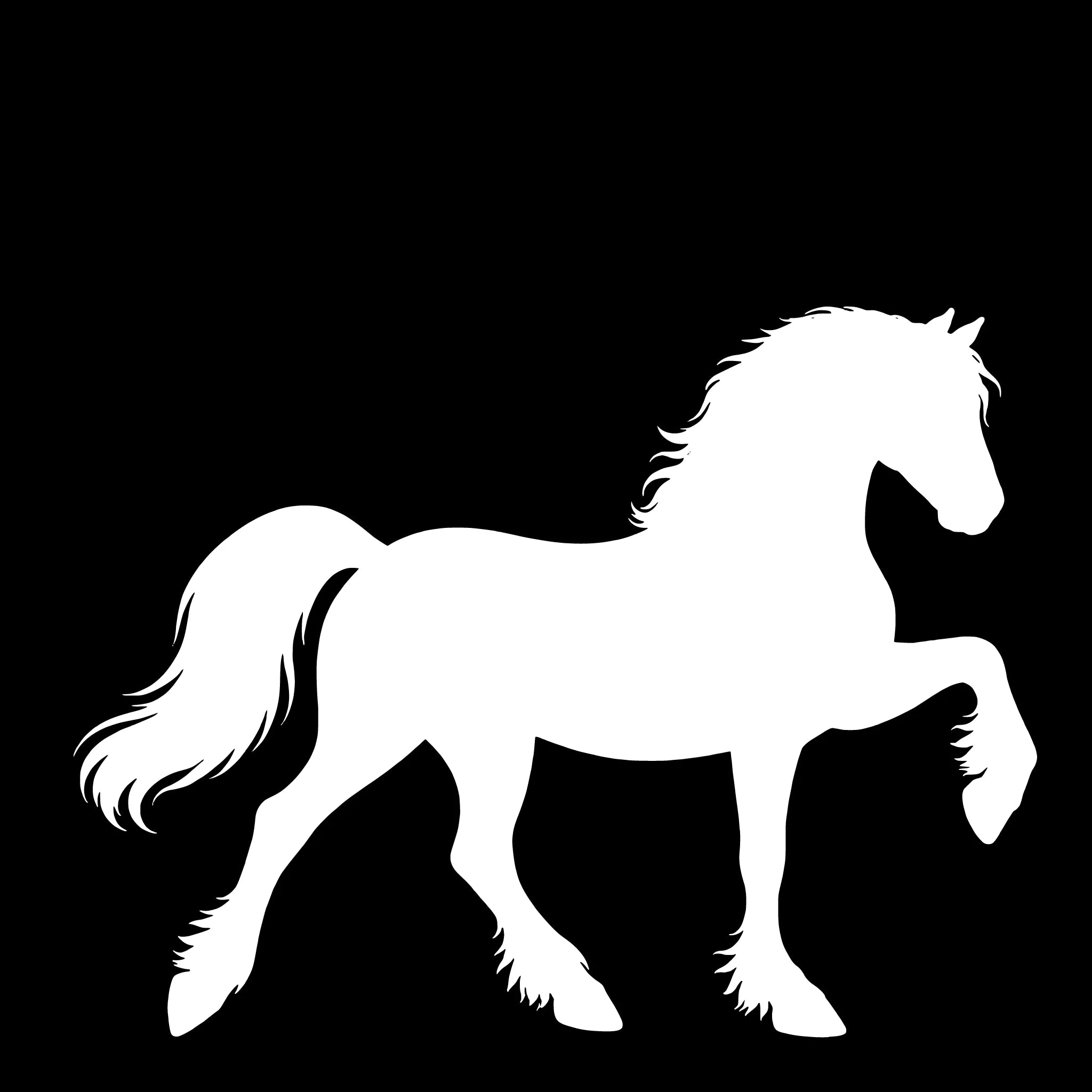 Welsh Cob – Single Motif Sticker